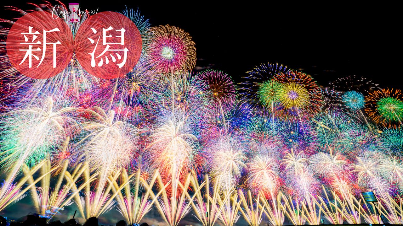 新潟県の風景：長岡花火